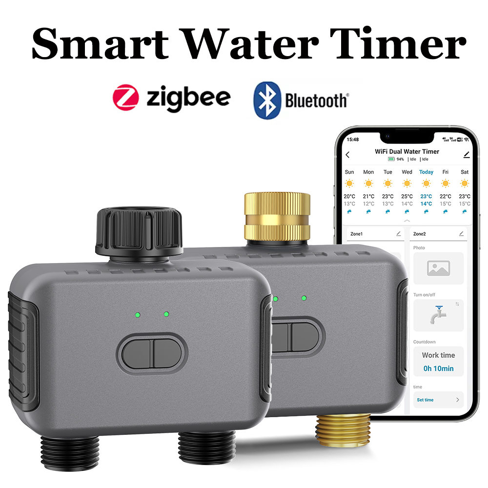Automatic Watering - Temporizador de agua inteligente Tuya Zigbee/BT,