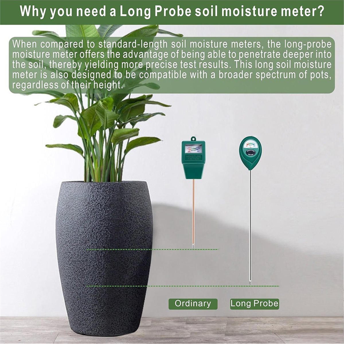 Plant Monitor - Medidor de Humedad del Suelo de