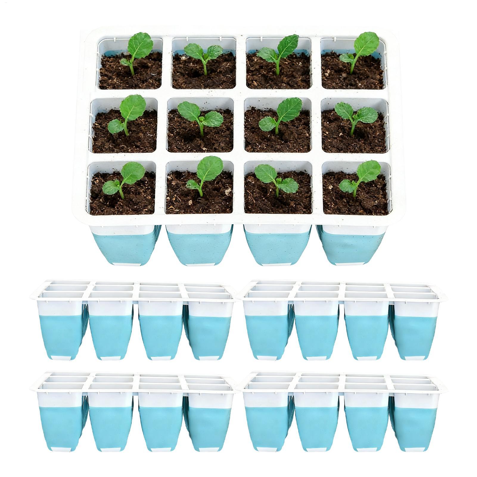 Indoor Garden Kit - Paquete de 5 Bandejas de Silicona
