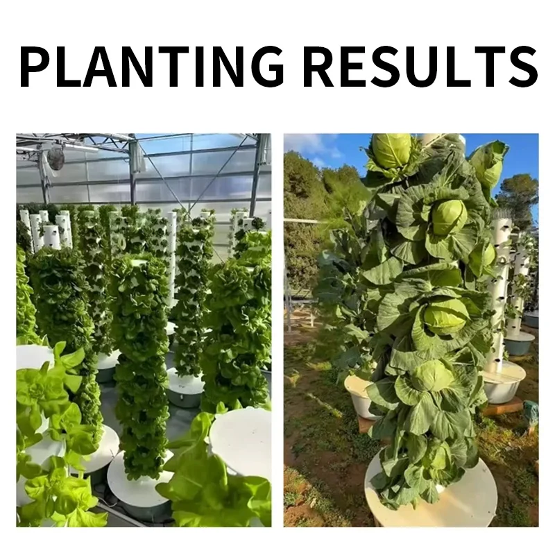 Hydroponic Tower - Sistema de cultivo hidropónico de 9