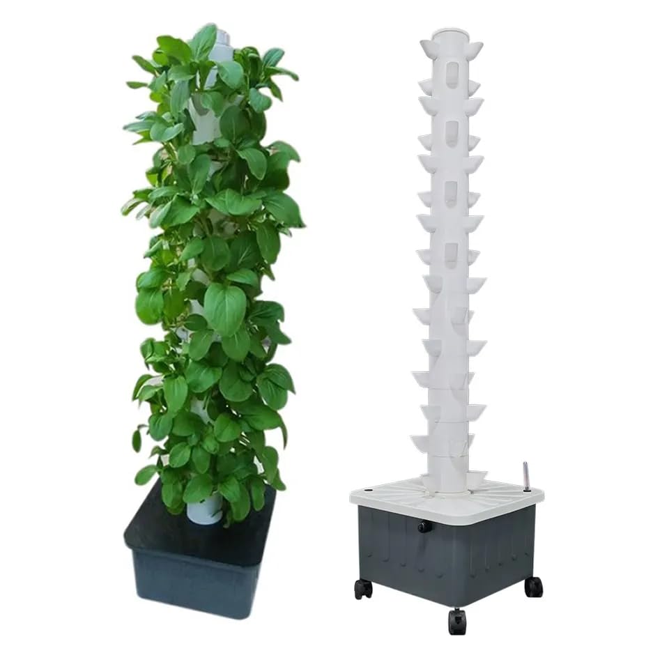 Hydroponic Tower - Torre de Cultivo Hidropónico Vertical, Torre
