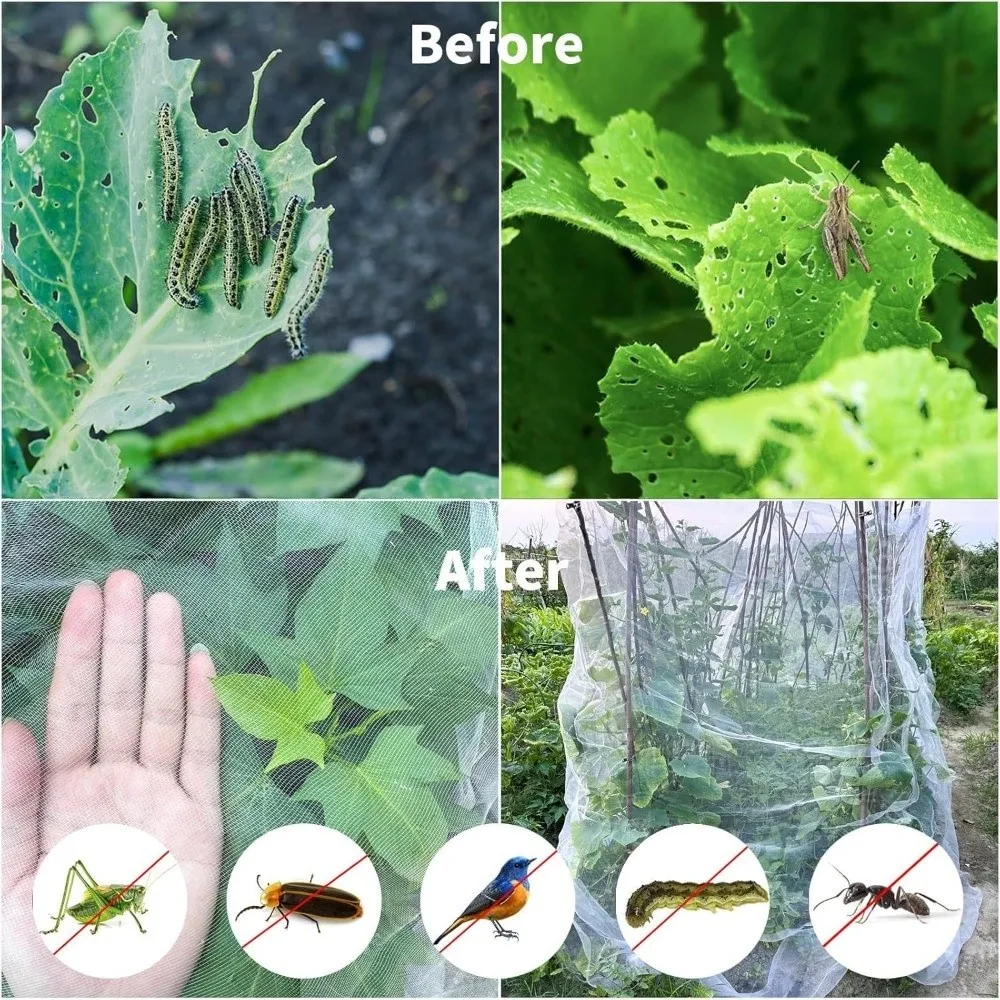 Plant Monitor - Malla de protección ultrafina para jardín,