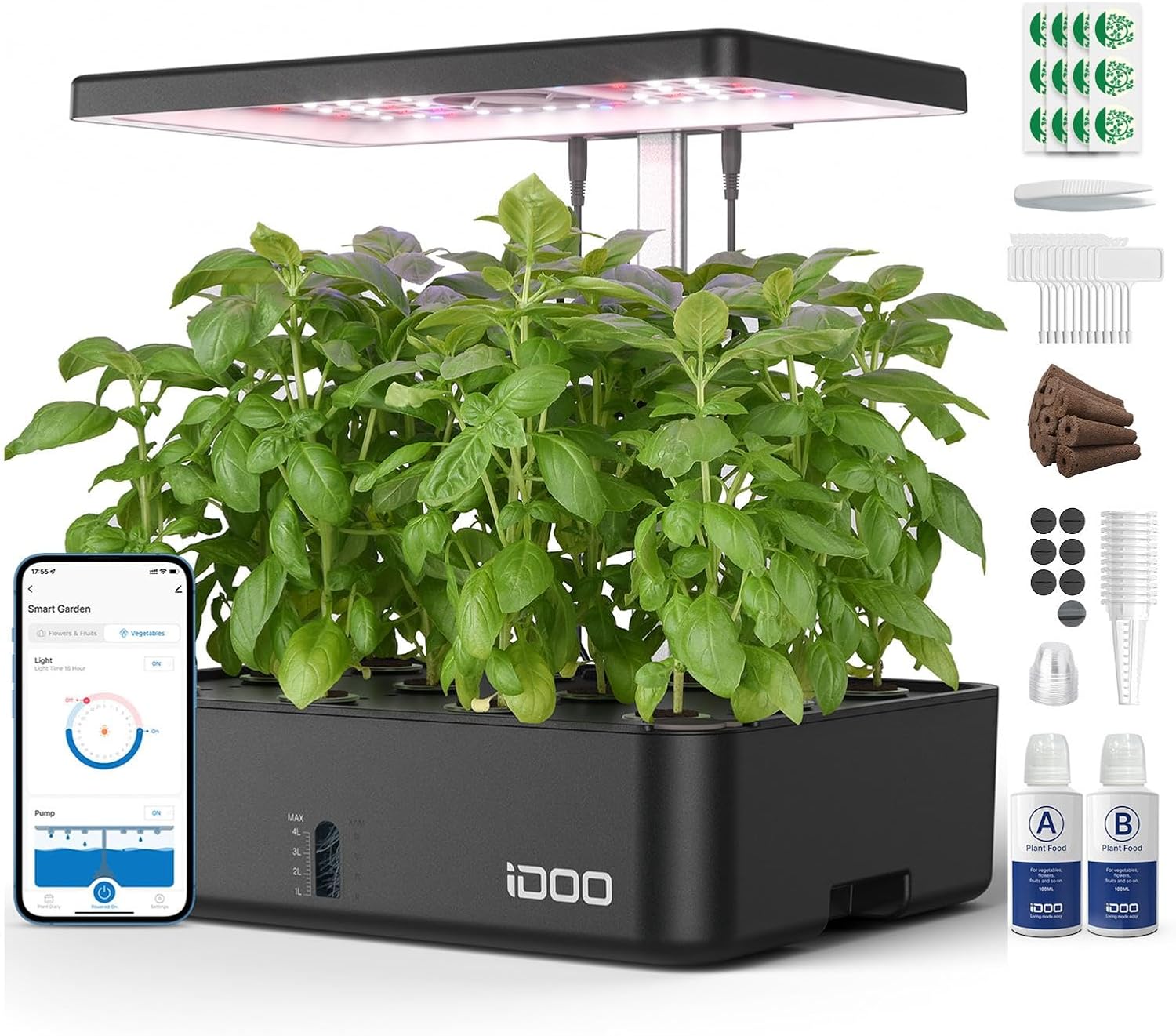Indoor Garden Kit - Sistema de Cultivo Hidropónico WiFi de