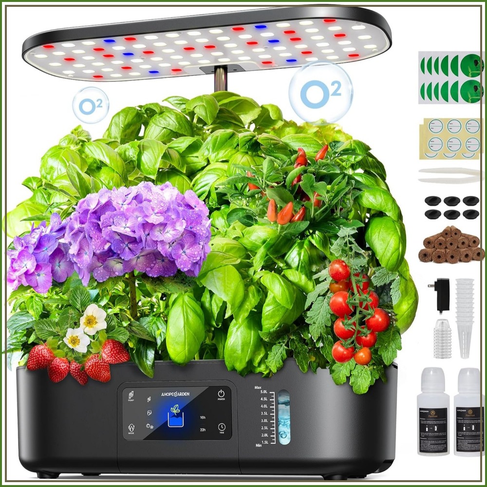 Hydroponic Grow Pod - Jardín Hidropónico Interior de 12 Macetas