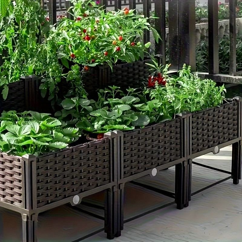 Self Watering Planter - Jardinera Elevada para Jardín, Caja para