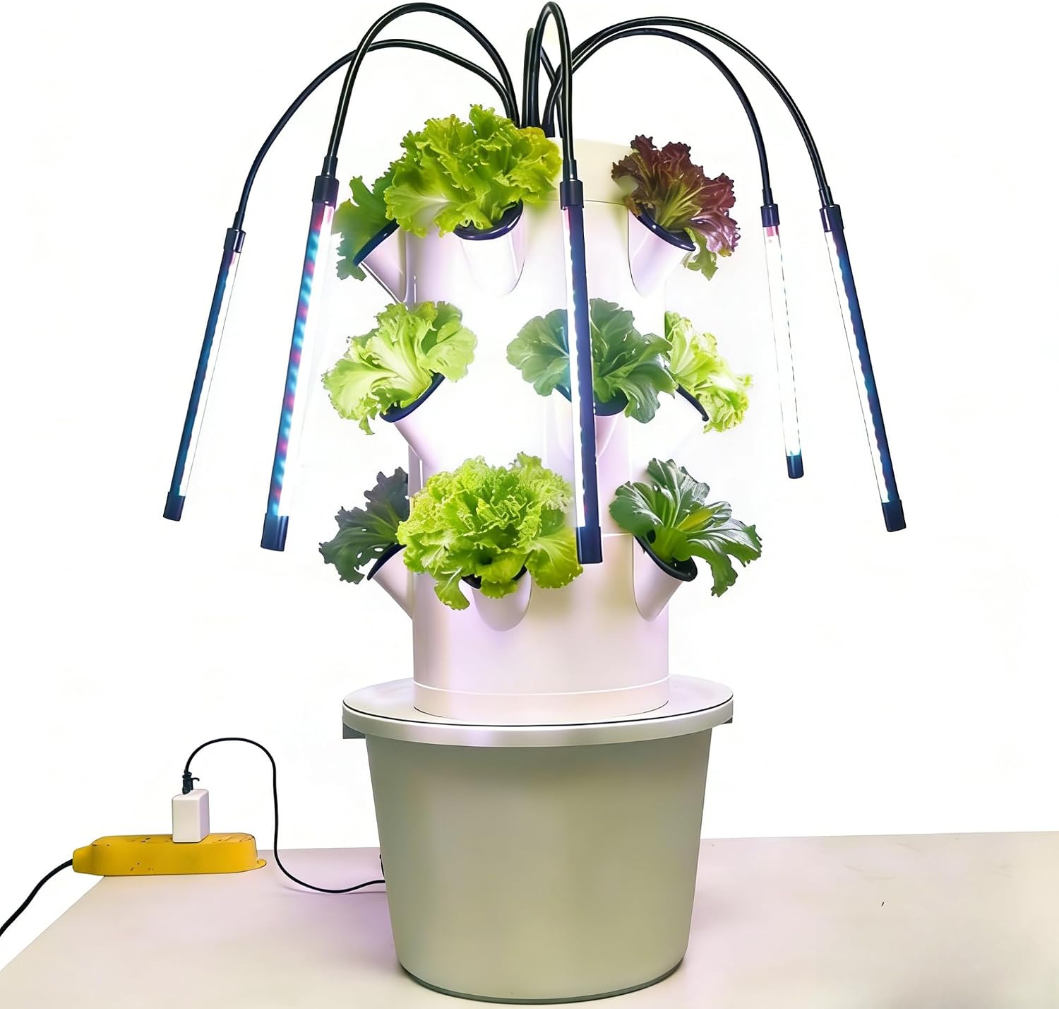 Hydroponic Tower - Sistema de Cultivo Hidropónico Vertical de