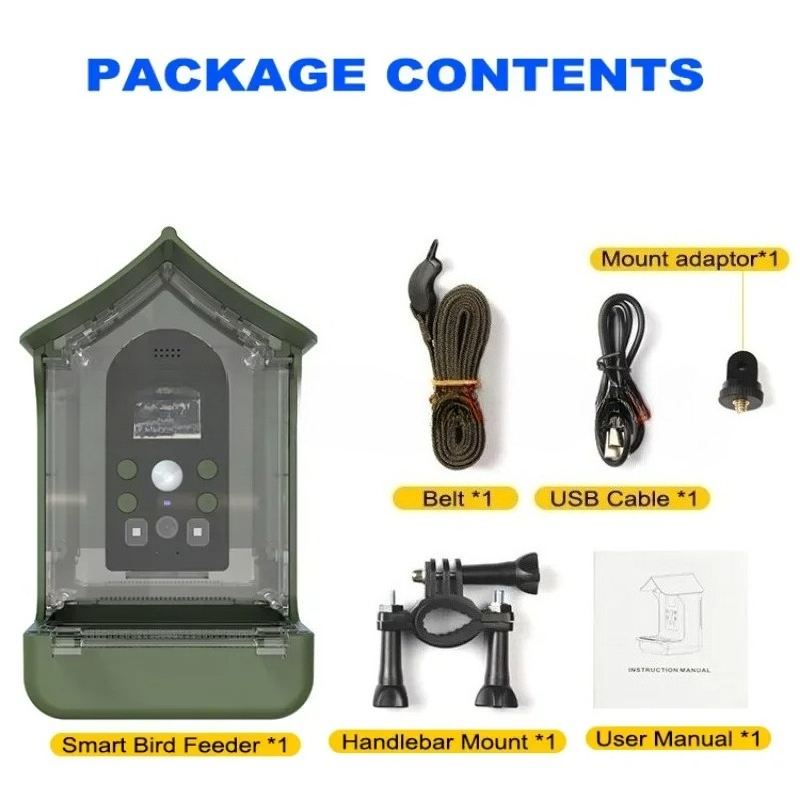 Garden Camera - Cámara impermeable para jardín y vida