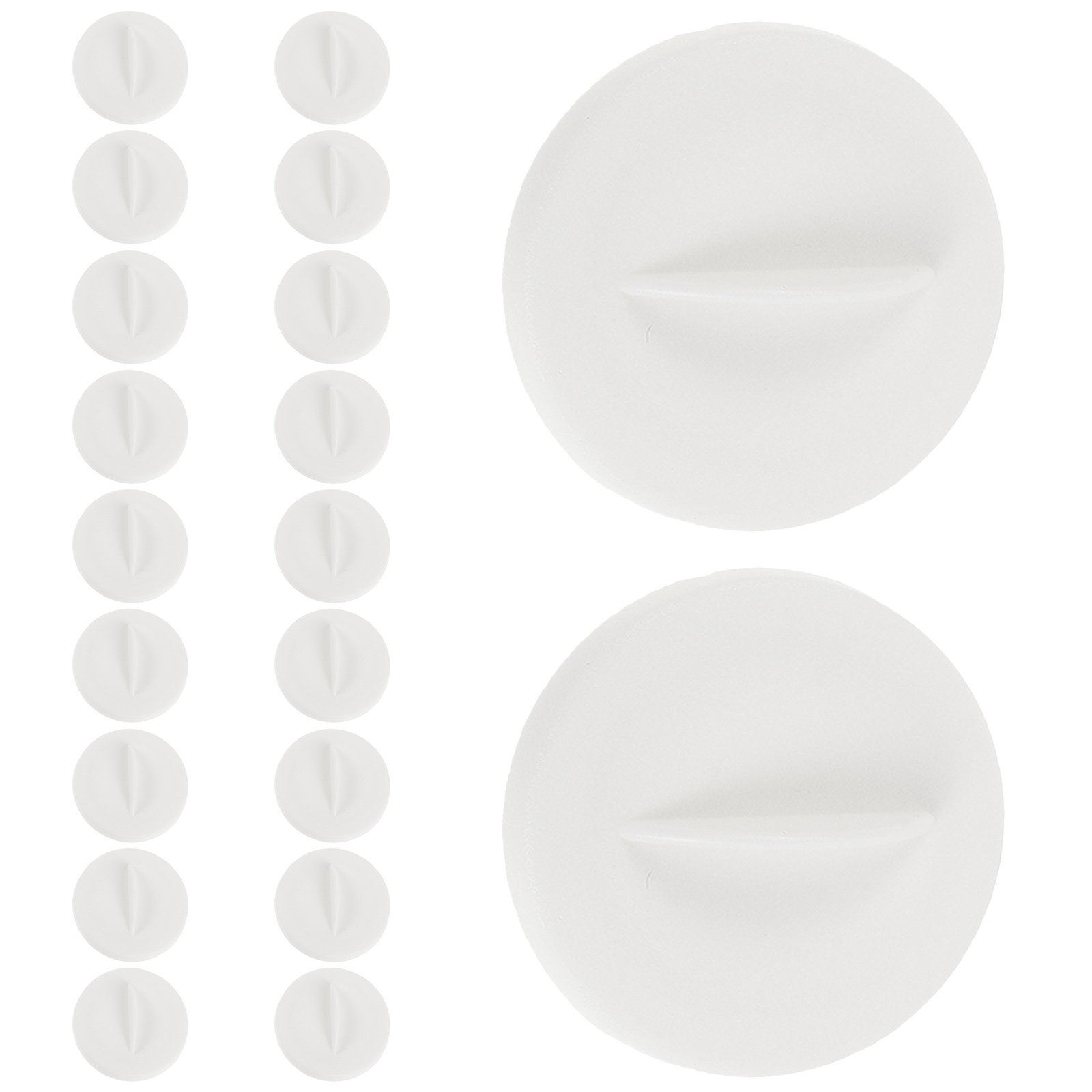 20 tapas para orificios de sis - Hydroponic Grow Pod reseña y precio