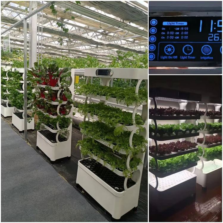 Sistema de Cultivo Vertical Hi - Hydroponic Tower reseña y precio