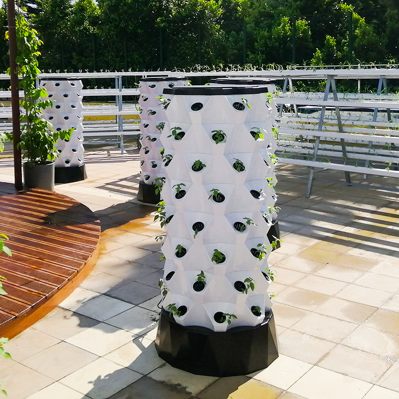 Equipo completo para jardín hi - Hydroponic Tower reseña y precio