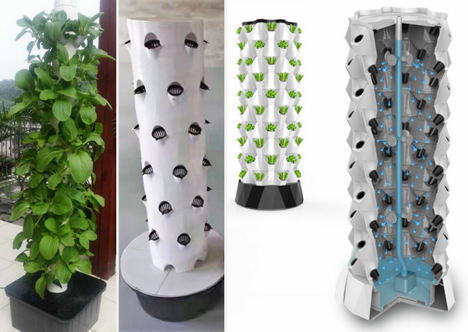 Equipo completo para jardín hi - Hydroponic Tower reseña y precio