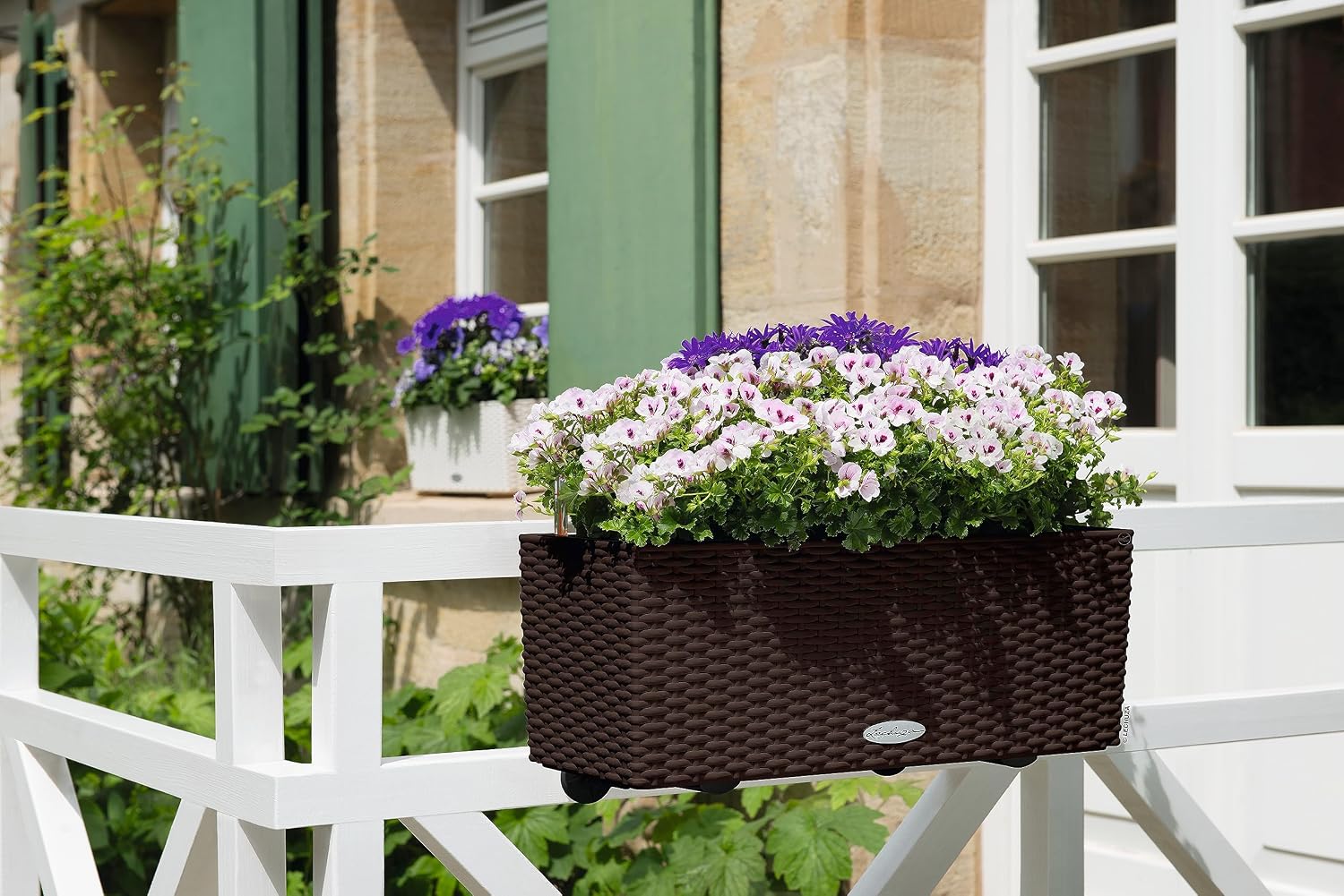 Jardinera de ventana con siste - Self Watering Planter reseña y precio