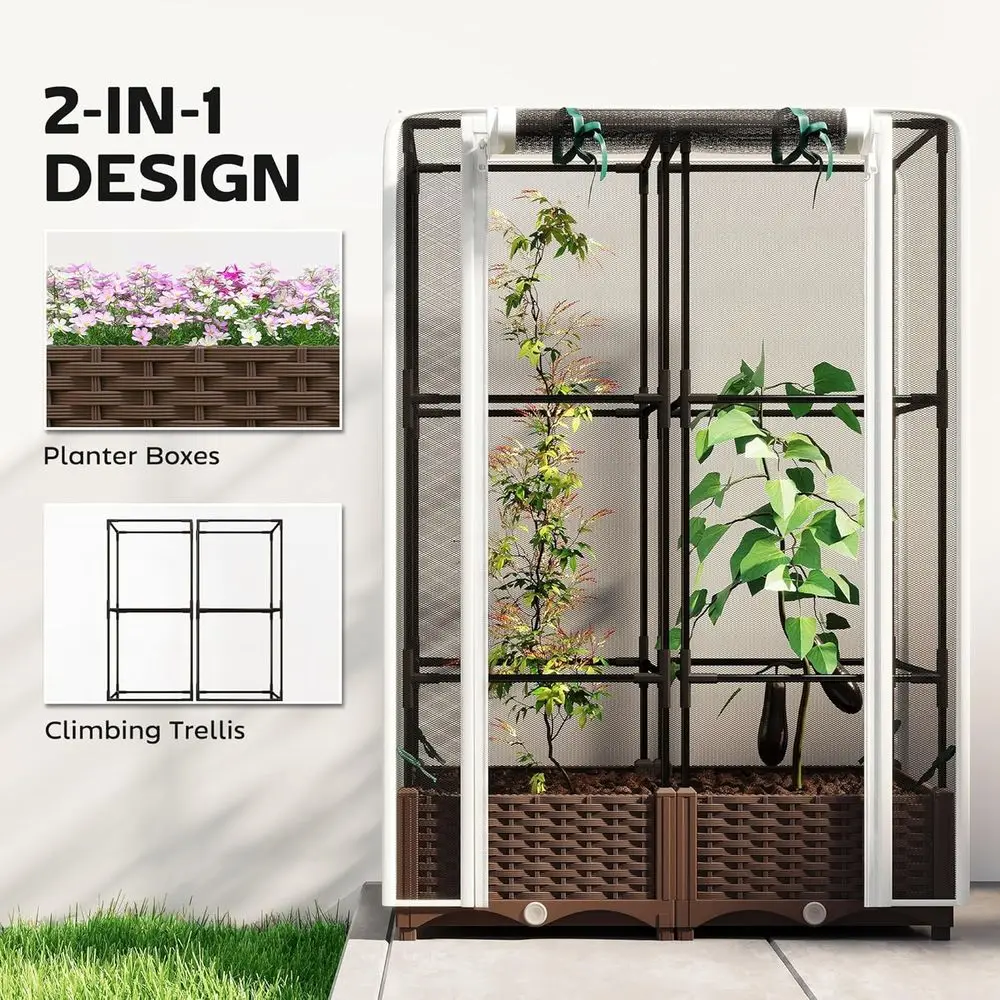 Jardinera Elevada con Enrejado - Self Watering Planter reseña y precio