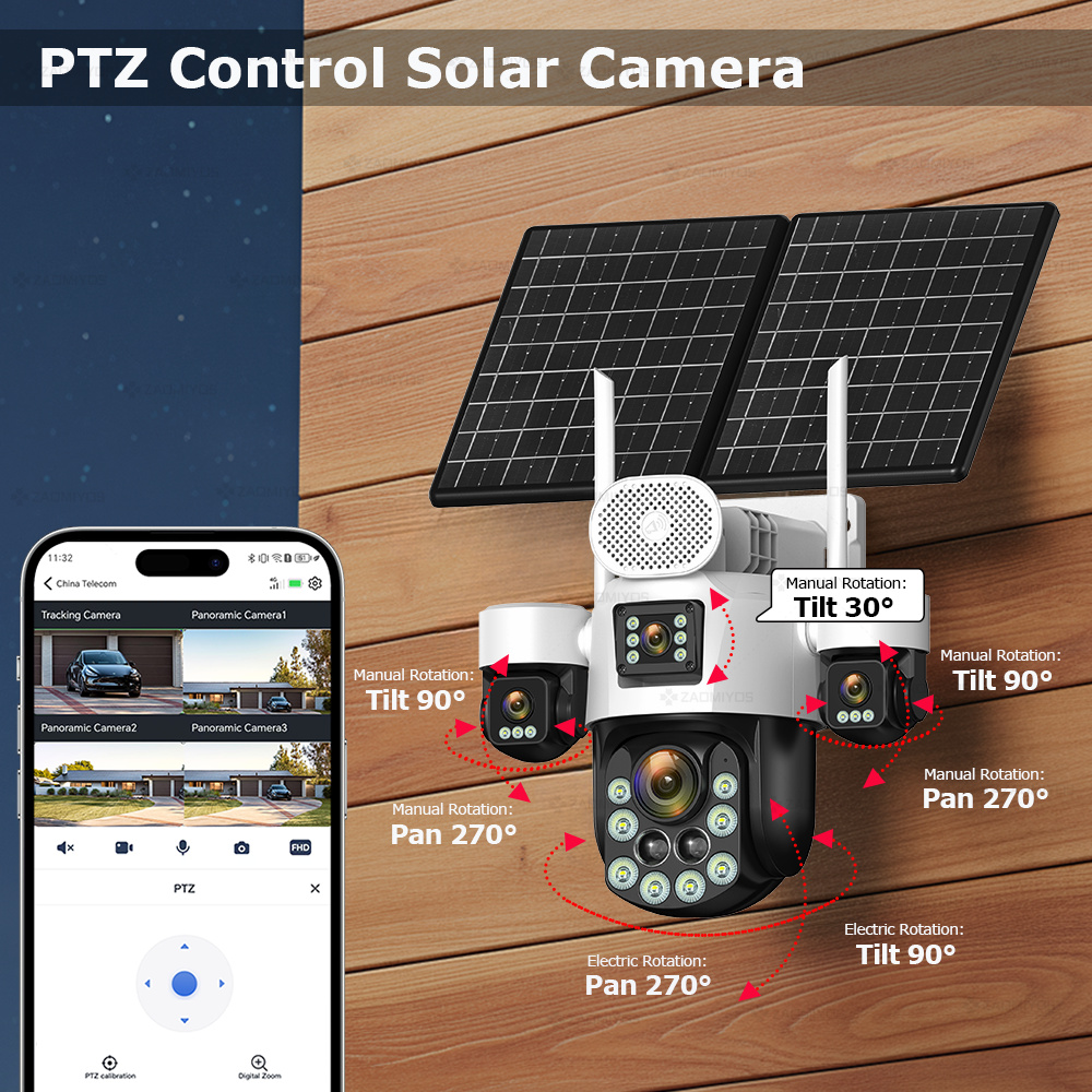 Cámara Exterior de 4 Lentes co - Garden Camera reseña y precio