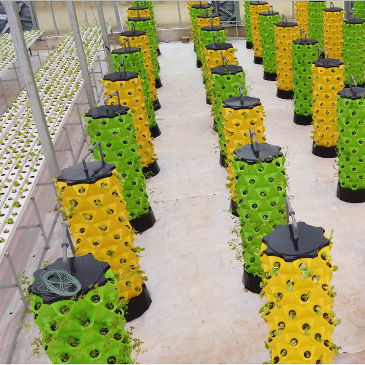 Sistema de Cultivo Vertical Hi - Hydroponic Tower reseña y precio