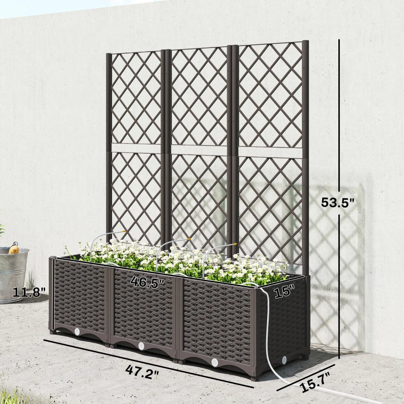 Jardinera Exterior, Práctica J - Self Watering Planter reseña y precio