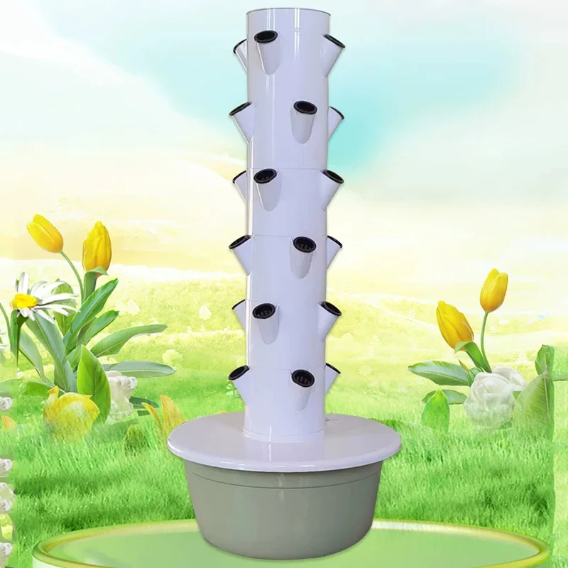 Sistema de cultivo hidropónico - Hydroponic Tower reseña y precio