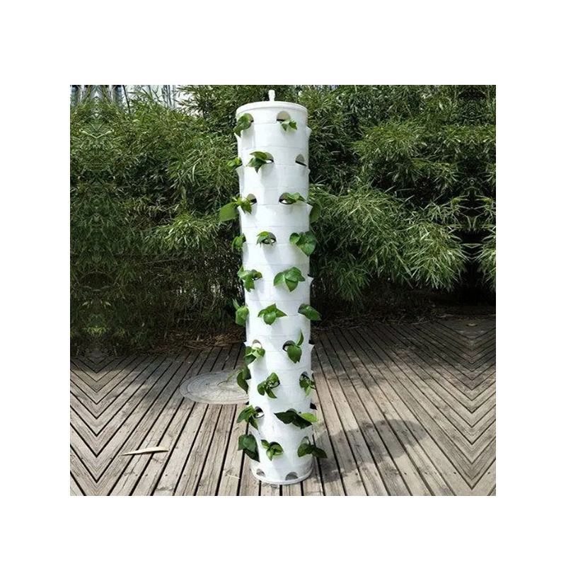 Torre hidropónica giratoria, e - Hydroponic Tower reseña y precio
