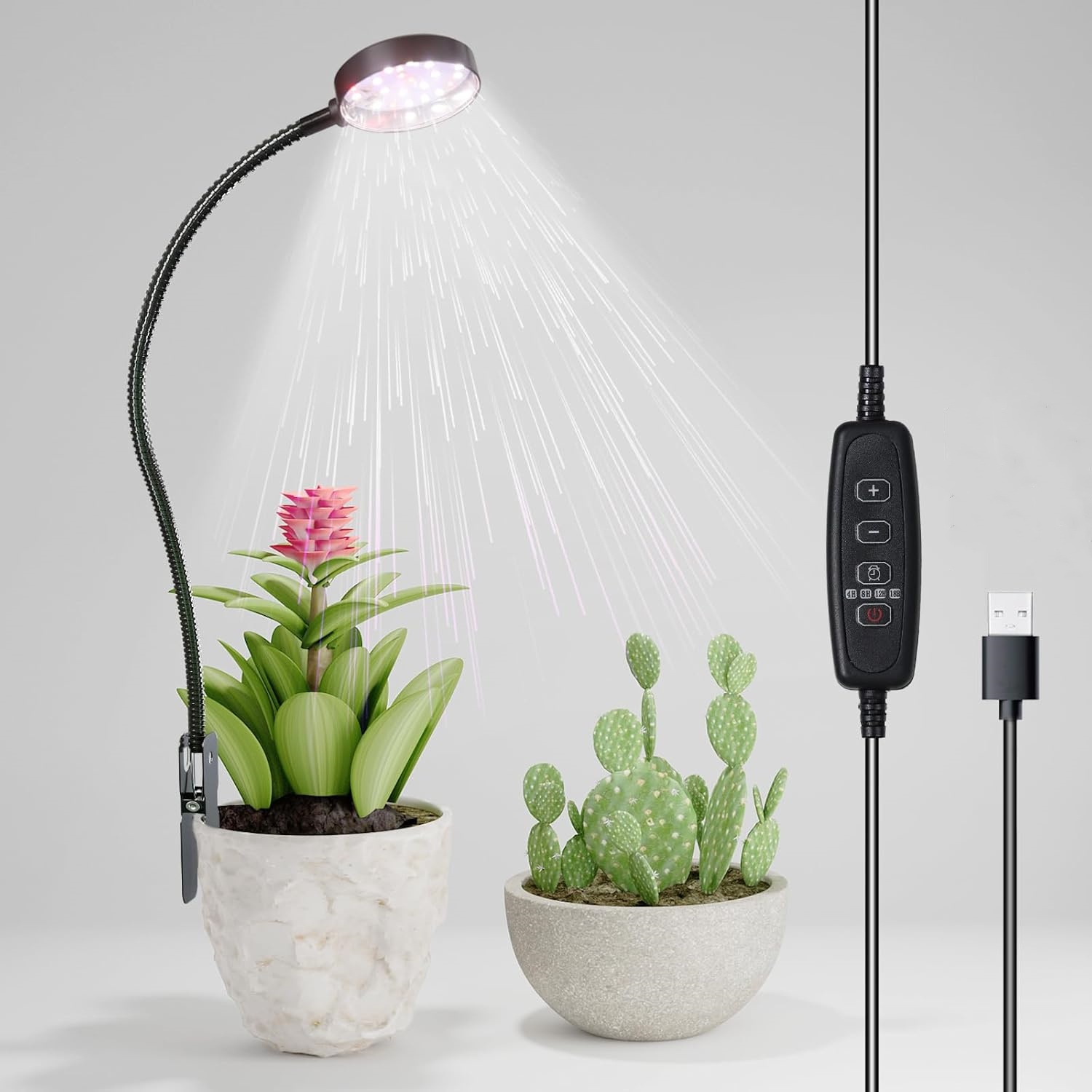 Lámpara LED USB para Cultivo,  - Plant Grow Light Full Spectrum reseña y precio