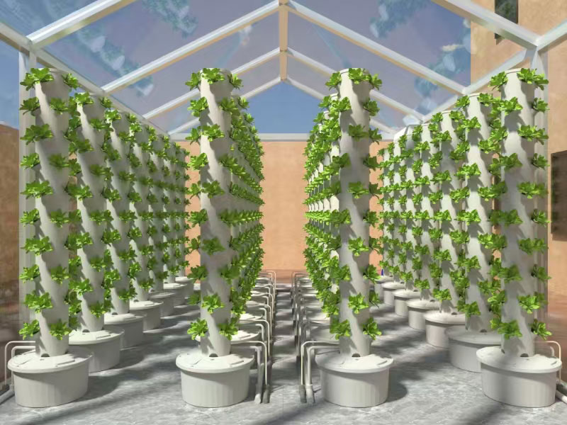 Torre de Cultivo Vertical para - Hydroponic Tower reseña y precio