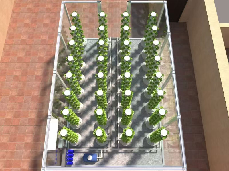 Torre de Cultivo Vertical para - Hydroponic Tower reseña y precio