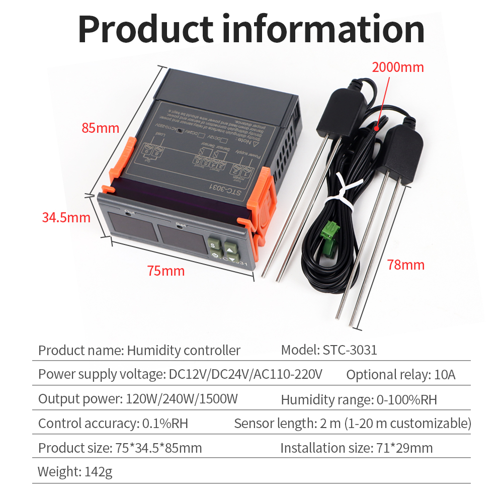Módulo de Sensor de humedad de - Plant Monitor reseña y precio