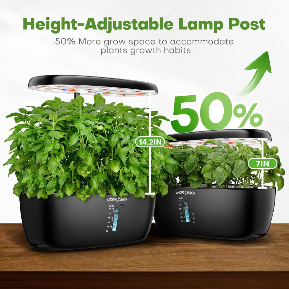 Jardín Hidropónico de 12 Macet - Indoor Garden Kit reseña y precio