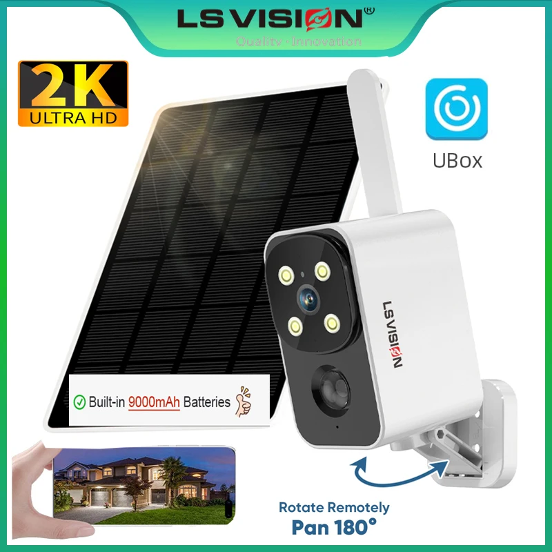 LS VISION cámara Solar para ex - Garden Camera reseña y precio