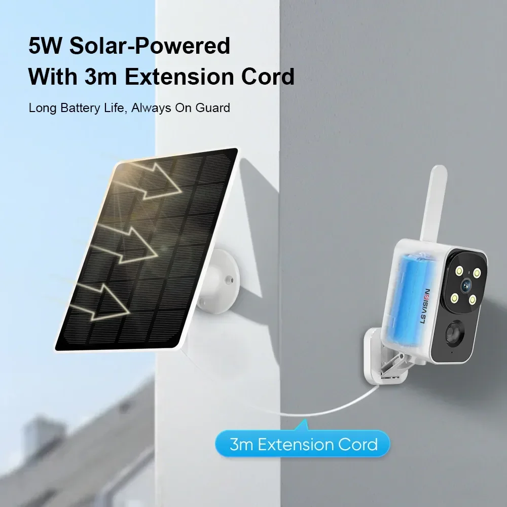 LS VISION cámara Solar para ex - Garden Camera reseña y precio