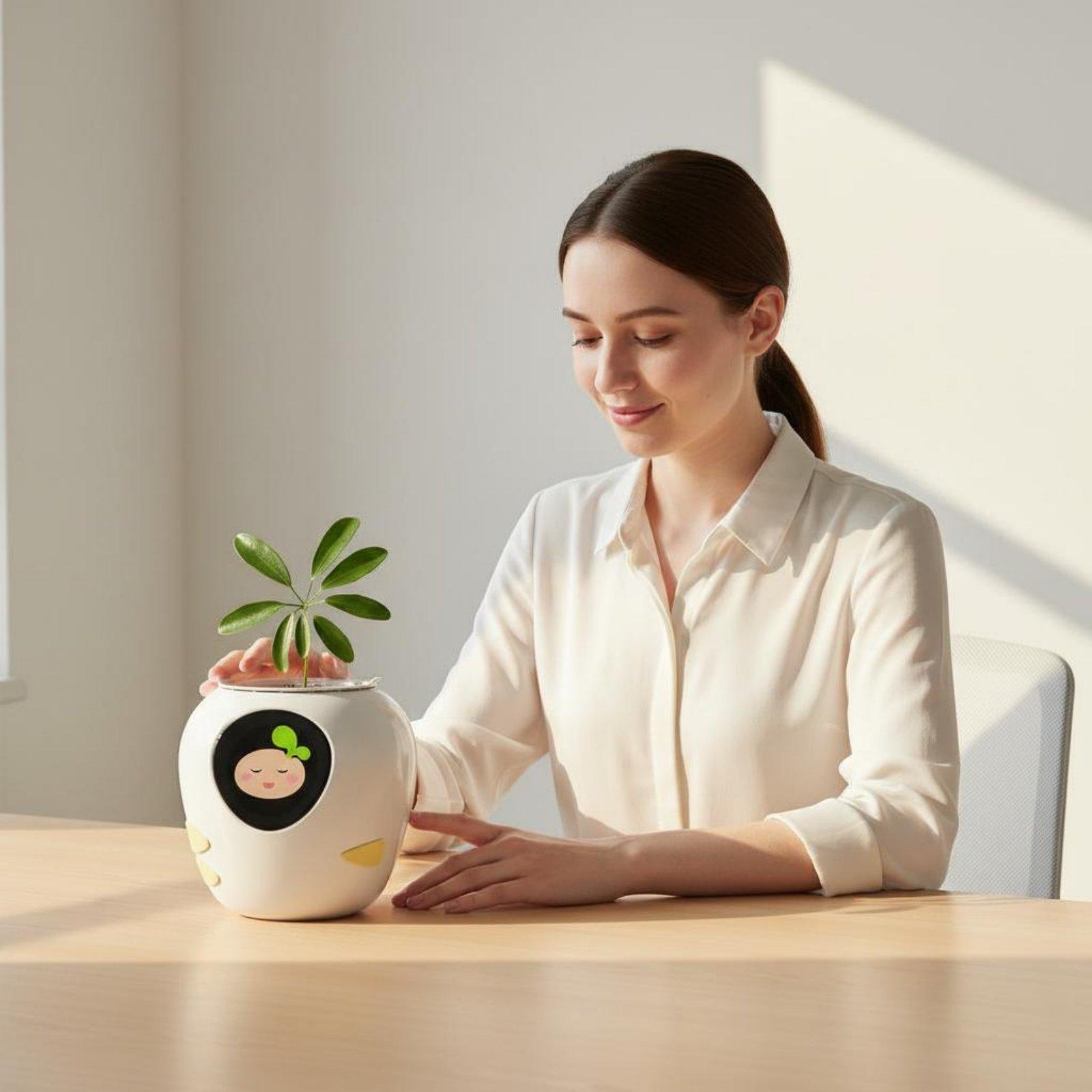 Maceta Inteligente con Función - Automatic Watering reseña y precio