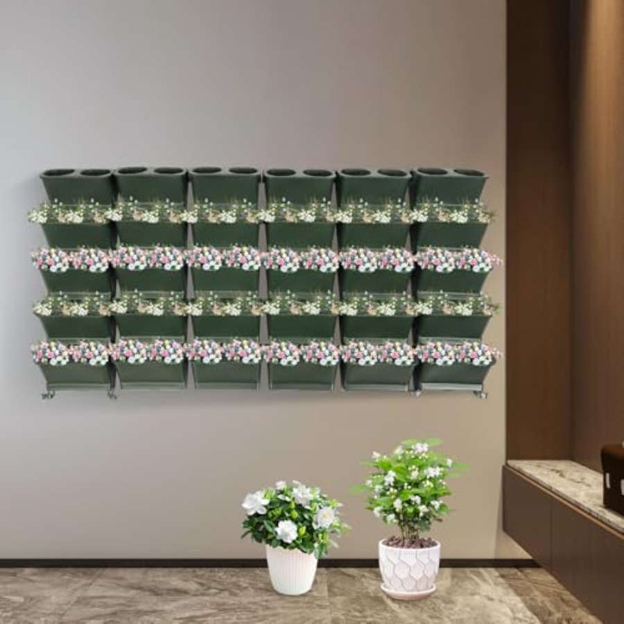Jardinera vertical para balcón - Self Watering Planter reseña y precio