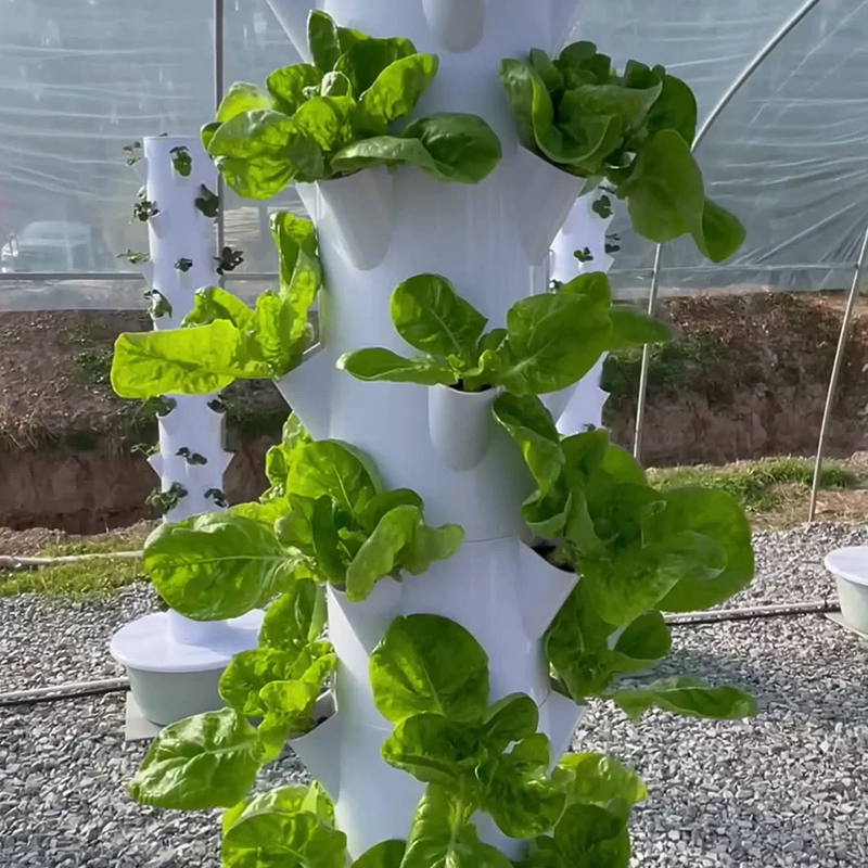 Con luz Led para cultivo, árbo - Hydroponic Tower reseña y precio