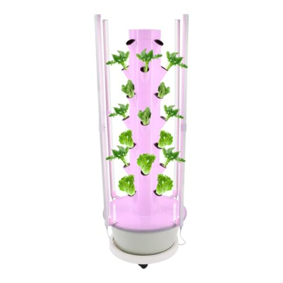 Torre de cultivo hidropónico p - Hydroponic Tower reseña y precio